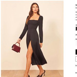 Reformation Sigmund Dress NWT